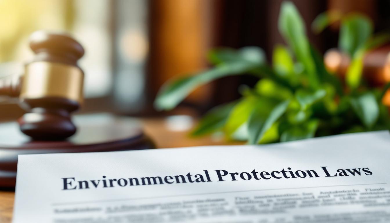 Protection de l'environnement : nouveaux cadres juridiques