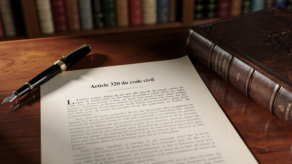 Article 320 du code civil : un guide pour les juristes